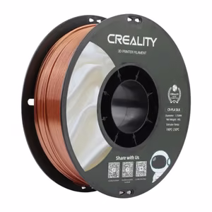 CR-Silk PLA filamentas Creality (raudona vario)