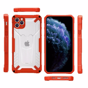 Tel Protect hibridinis dėklas Iphone 13 Pro Max raudonas