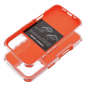 MATRIX dėklas telefonui IPHONE 16 oranžinis