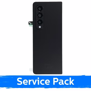 Galinis dangtelis, suderinamas su Samsung F936 Z Fold4 / Fantominis juodas / (Service Pack)