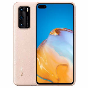 Оригинальный чехол для Huawei P40 - защитная крышка PU (51993713) розовый