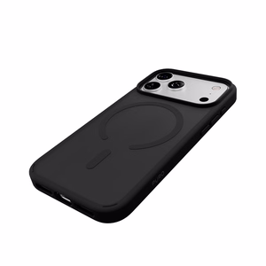 Puro Gradient TPU dėklas suderinamas su MagSafe iPhone 17 Pro - juodas