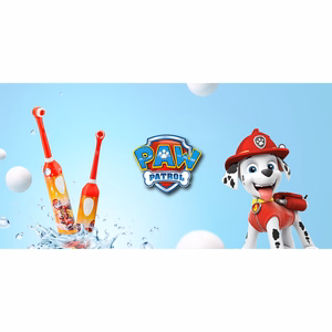 Paw Patrol vaikiškas svyruojantis dantų šepetėlis MOTO raudonas