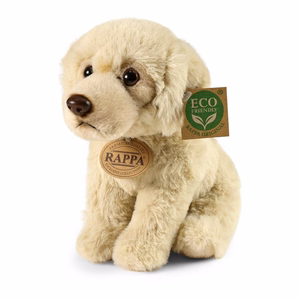 Rappa Soft Collection ekologiškas tikroviškas sėdinčio Labradoro retriverio pliušinis žaislas, 23 cm