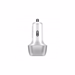 Автомобильное зарядное устройство Energizer Ultimate D38WS, USB-C + USB-A, 38 W PD + QC 3,0, бело-серебристый