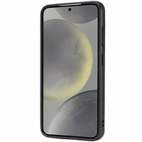 Audi tikros odos magnetinis MagSafe kietasis dėklas S24 S921 juodai raudonas AU-TPUPCS24-R8/D3-RD