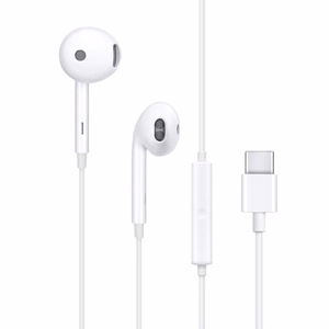 Laidinės ausinės USB C Oppo MH135-3 be pakuotės baltos