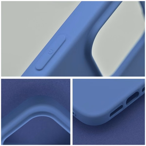 Silikoninis dėklas IPHONE 15 Pro - mėlynas