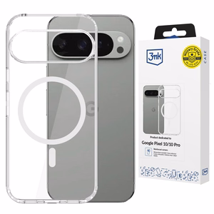 3mk Armor MagCase dėklas telefonui Google Pixel 10 / Google Pixel 10 Pro - permatomas