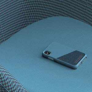 Nordic Elements Saeson Freja dėklas, skirtas iPhone XS Max, tamsiai melsvai žalias