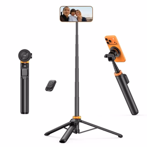 Tech-Protect L03S MagSafe Bluetooth asmenukių lazda-trikojis, juoda