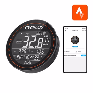 Cycplus M2 велокомпьютер – совместим со Strava, Trainingpeaks и др.