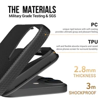 Dėklas Perfectionists Triangle Mag Case Apple iPhone 16 juodas