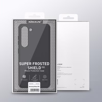 Dėklas Nillkin Super Frosted Shield Pro Samsung S916 S23 Plus 5G raudonas