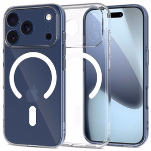 Tech-Protect FlexAir Magnetinis dėklas telefonui iPhone 17 Pro - Skaidrus
