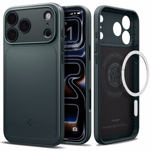 Spigen Thin Fit Magnetinis dėklas telefonui iPhone 17 Pro - Žalias