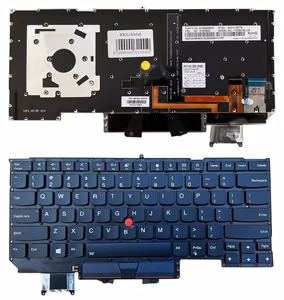 Klaviatūra LENOVO X1 Carbon Gen 6, su pašvietimu, su trackpoint, US