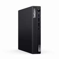 Lenovo ThinkCentre M70q Gen 5 Intel® Core™ i7 i7-14700T 16 GB DDR5-SDRAM 512 GB SSD Windows 11 Pro Mini PC Mini kompiuteris Juoda