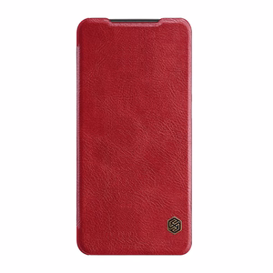Nillkin Qin dėklas (m) telefonui Iphone 12 Mini raudonas