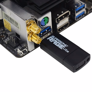 Patriot Memory Supersonic Rage Lite USB atmintinė 32 GB USB Type-A 3.2 Gen 1 (3.1 Gen 1) juoda, mėlyna