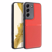 NOBLE dėklas telefonui SAMSUNG S22 raudonas