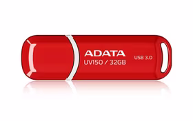 ADATA 32GB DashDrive UV150 USB atmintukas USB A tipo 3.2 Gen 1 (3.1 Gen 1) Raudona