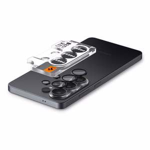 Spigen Glas.Tr Ez Fit Optik Pro HD Kameros apsauga 2-pack skirtas Samsung Galaxy S26 Ultra - juodas