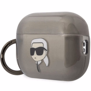 Karl Lagerfeld KKLAP2HNIKTCK Airpods Pro 2 cover black/black Ikonik Karl Lagerfeld