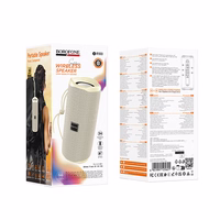 Borofone nešiojama Bluetooth kolonėlė BR100 Joy smėlio