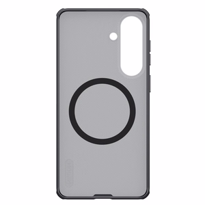 Nillkin Super Frosted Shield Pro magnetinis MagSafe suderinamas dėklas skirta Samsung Galaxy S26 Plus permatomas juodas
