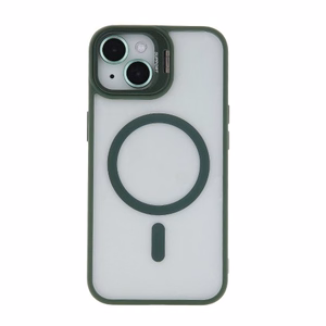 Telefono Dėklas "MagCase Extra Lens" Apple iPhone 16 Žalias