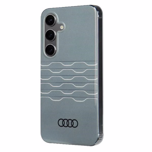 Audi IML Geometrinio rašto dėklas telefonui S24 S921 pilkas/pilkas kietas dėklas AU-IMLS24-A6/D3-GY