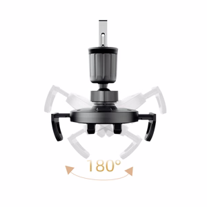 Dudao F2+ smartphone laikiklis for the air vent with clamp - juodas