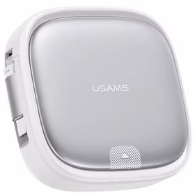 USAMS susukamas laidas 3w1 su dėžute MicroUSB/USB-C/Lightning 60W sidabrinis SJ650USB02 (US-SJ650)