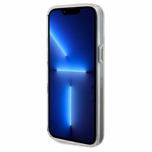 Guess IML Faceted Mirror Disco Iridescent dėklas telefonui iPhone 13 Pro / 13 - įvairiaspalvis