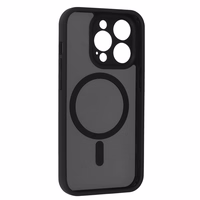 Pilnai matinis Mag dėklas telefonui Iphone 14 Pro juodas