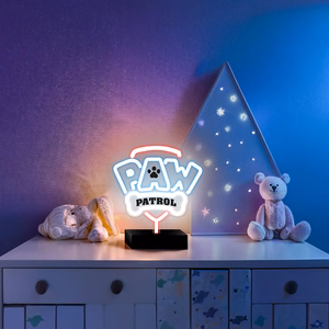 Neon LED on a stand Paw Patrol - Logo OW-120146