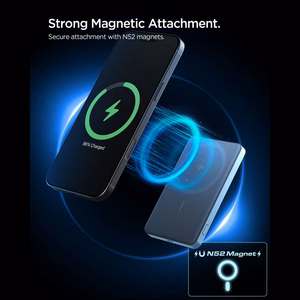 Spigen EA2205MQ Essential MagSafe 5000MAH 22.5W QI2 išorinė baterija - Navy mėlynas