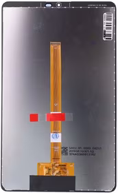 Ekranas Samsung X135 TAB A11 LTE 8.7 2025 (compatible with X130/X133 A11 WiFi) su lietimui jautriu stikliuku Black ORG