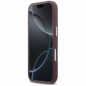 BMW Sign visiškai dengiantis metalinis magnetinis dėklas telefonui iPhone 17 Pro - raudonas