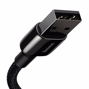 Baseus kabelis Tungsten USB - Lightning 2,0m 2,4A juodas