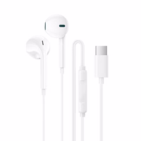 Borofone ausinės BM100 Fuente su mikrofonu Type C (DAC) baltos