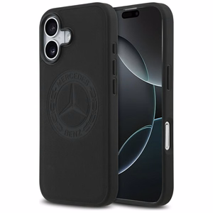 Mercedes Odinis Vintage Logo Magnetinis Dėklas telefonui iPhone 17 - Juodas