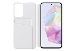 ZA356CWEGWW Smart View Wallet Case for Samsung Galaxy A35 White