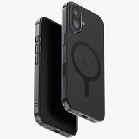 Uniq Airsuit įkrovimo dėklas telefonui iPhone 17 Magclick - juodas