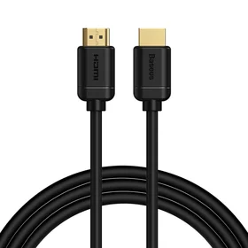 Baseus HDMI 2.0 kabelis 4K 60 Hz 3D HDR 18 Gbps 2 m juodas (CAKGQ-B01)