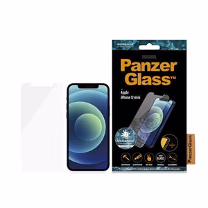 Grūdintas stiklas PanzerGlass Standartinis Super+ antibakterinis iPhone 12 Mini