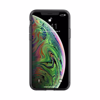 Just Mobile Tenc Air dėklas iPhone Xs / X (Crystal juodas)