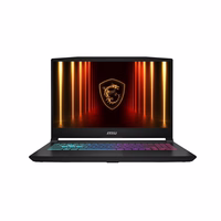 MSI Katana 15 HX B14WGK-061XPL Intel® Core™ i7 i7-14650HX Knyginis kompiuteris 39,6 cm (15.6") QHD+ 16 GB DDR5-SDRAM 1 TB SSD NVIDIA GeForce RTX 5070 Wi-Fi 6E (802.11ax) NoOS Juoda