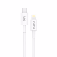 Dudao L6X USB-C - Lightning PD 20W 1m kabelis - baltas